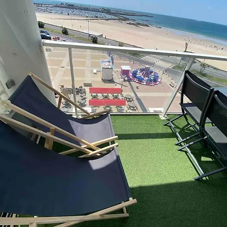 شقة Face Les Oceanides *